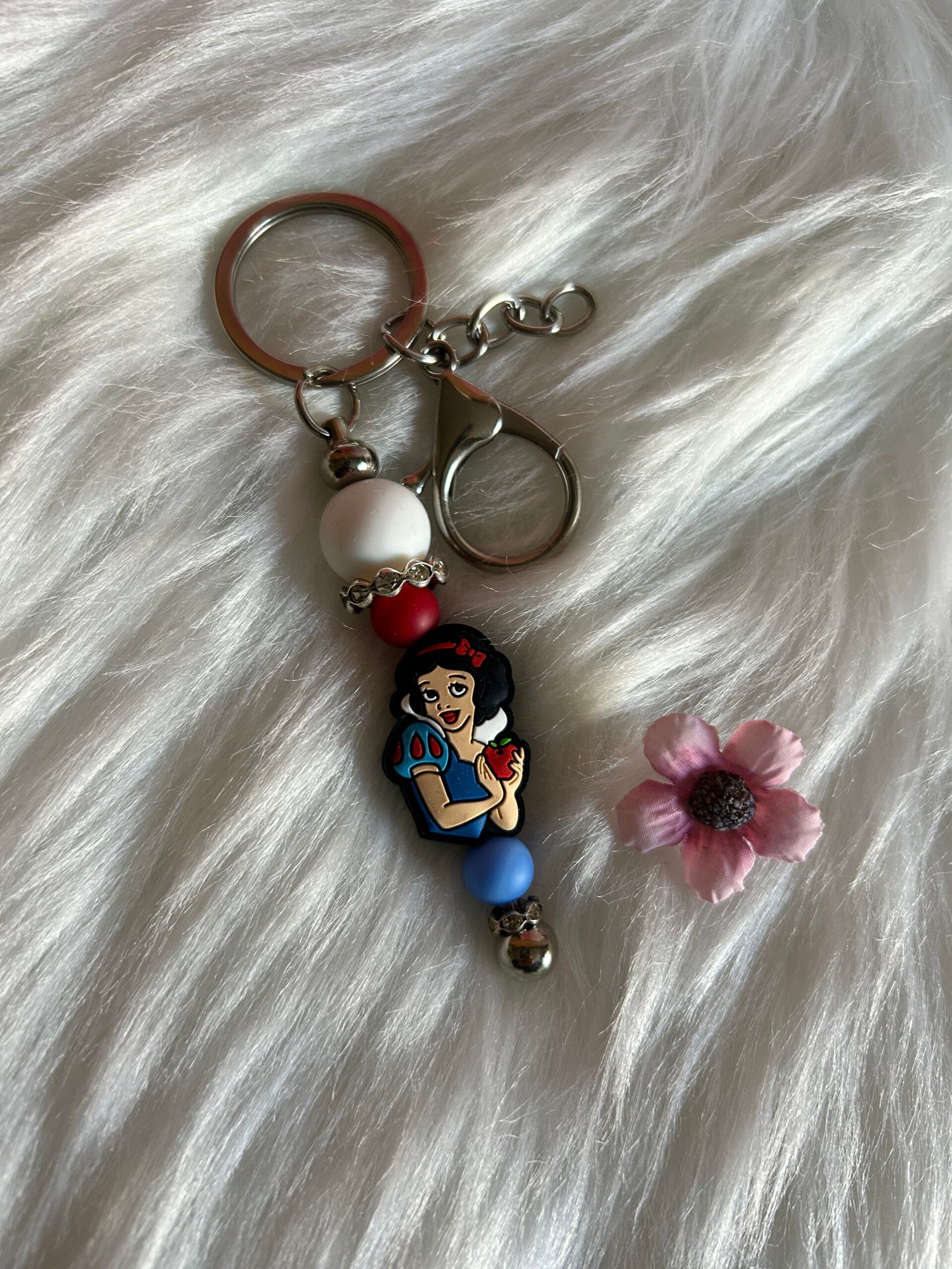 Schlüsselanhänger Schneewittchen