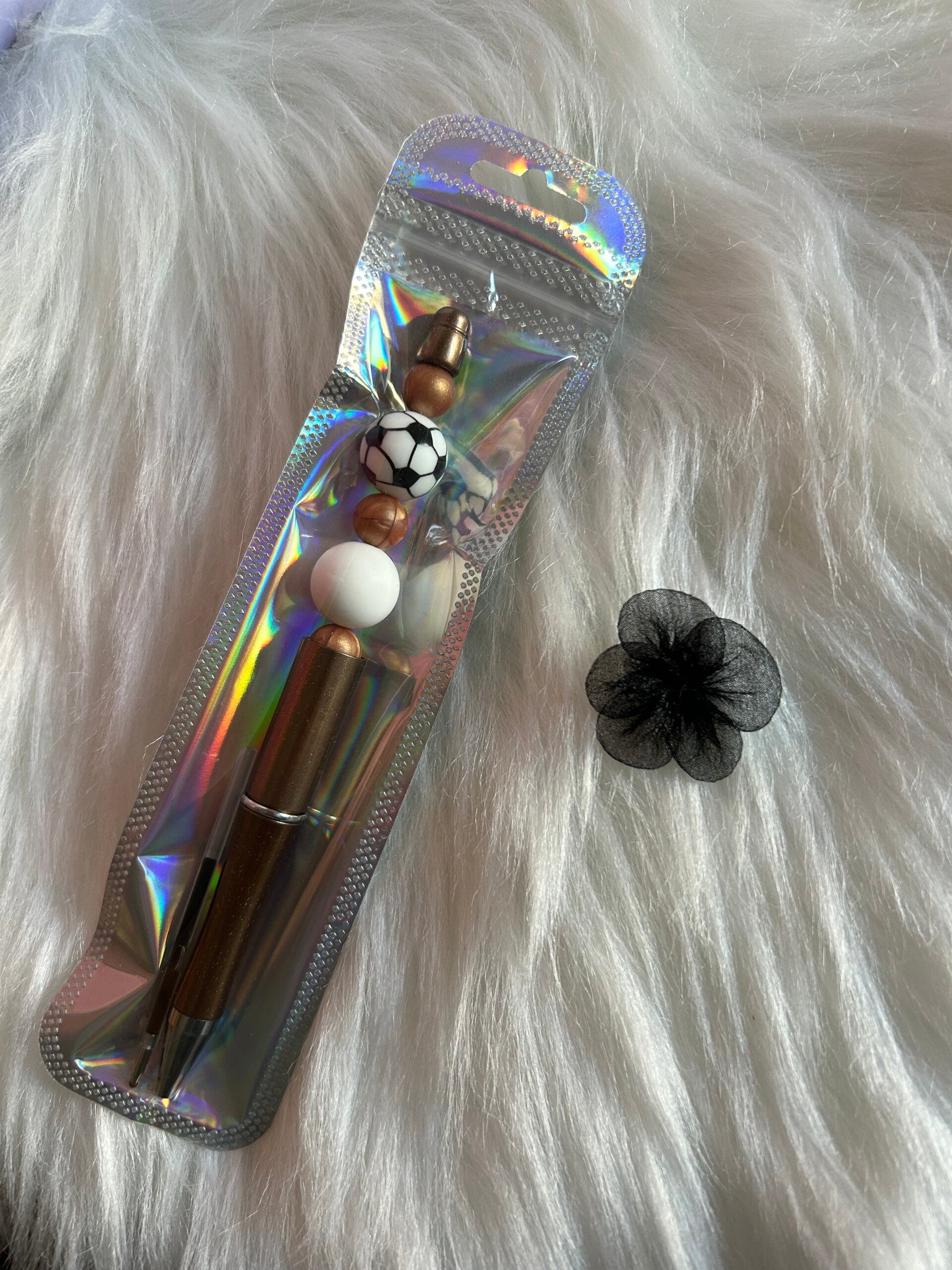 Kugelschreiber mit Ersatzmiene Fußball