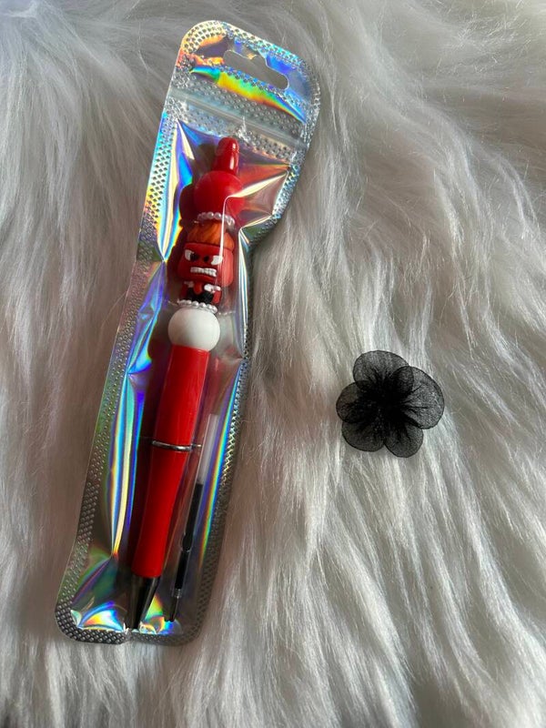 Kugelschreiber mit Ersatzmiene rot