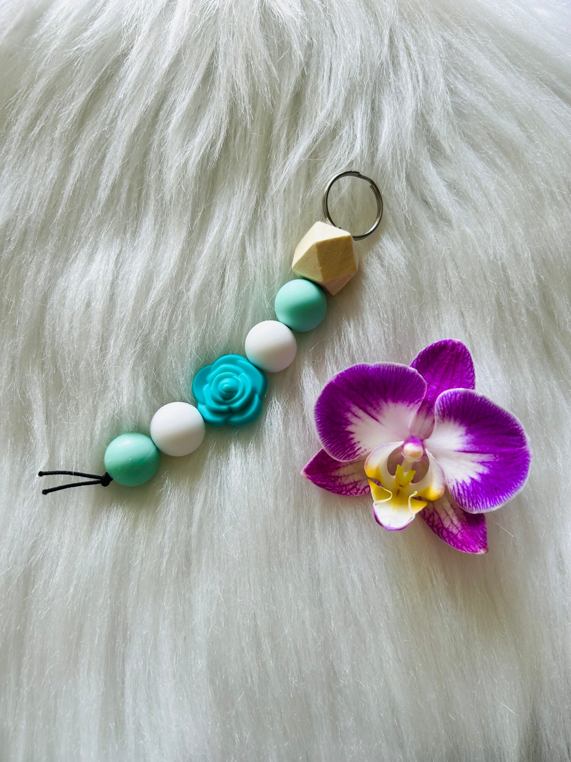 Anhänger Türkis Blume