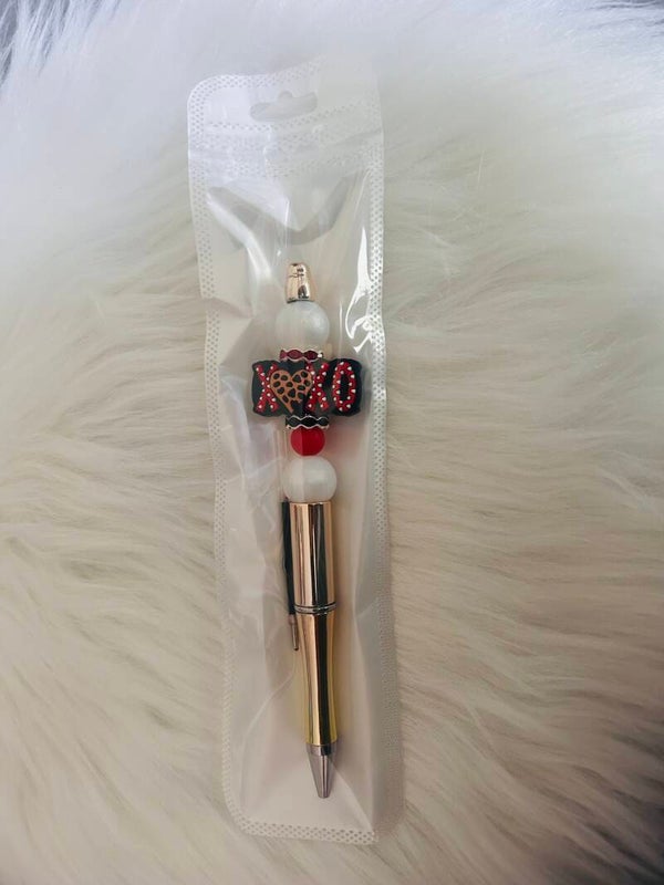 Kugelschreiber mit Ersatzmiene- Gold XoXo