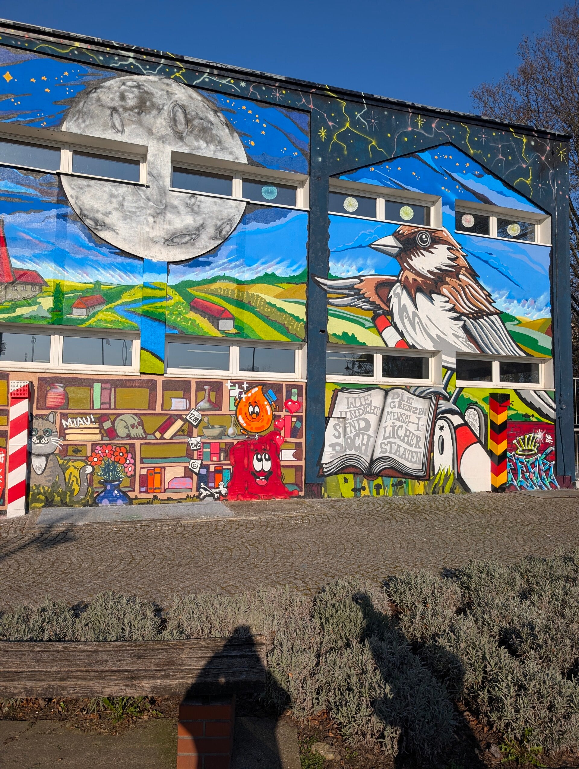 Gemälde im Stadtzentrum Slubice