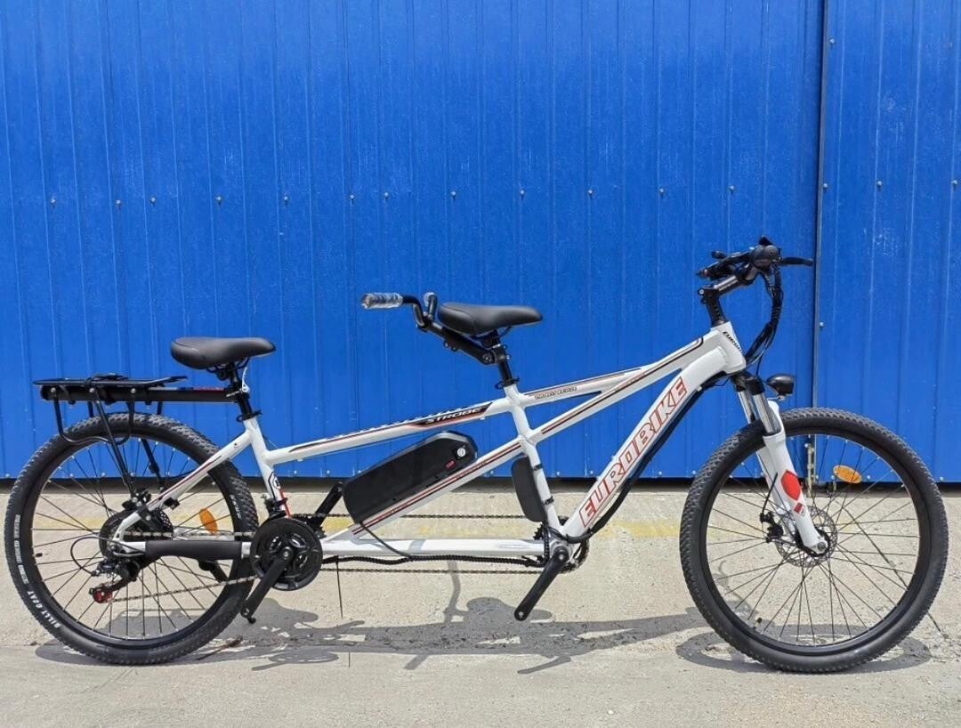 Electric 500W/48V Two Seater 26in Tire 21 Speed Tandem Bicycle