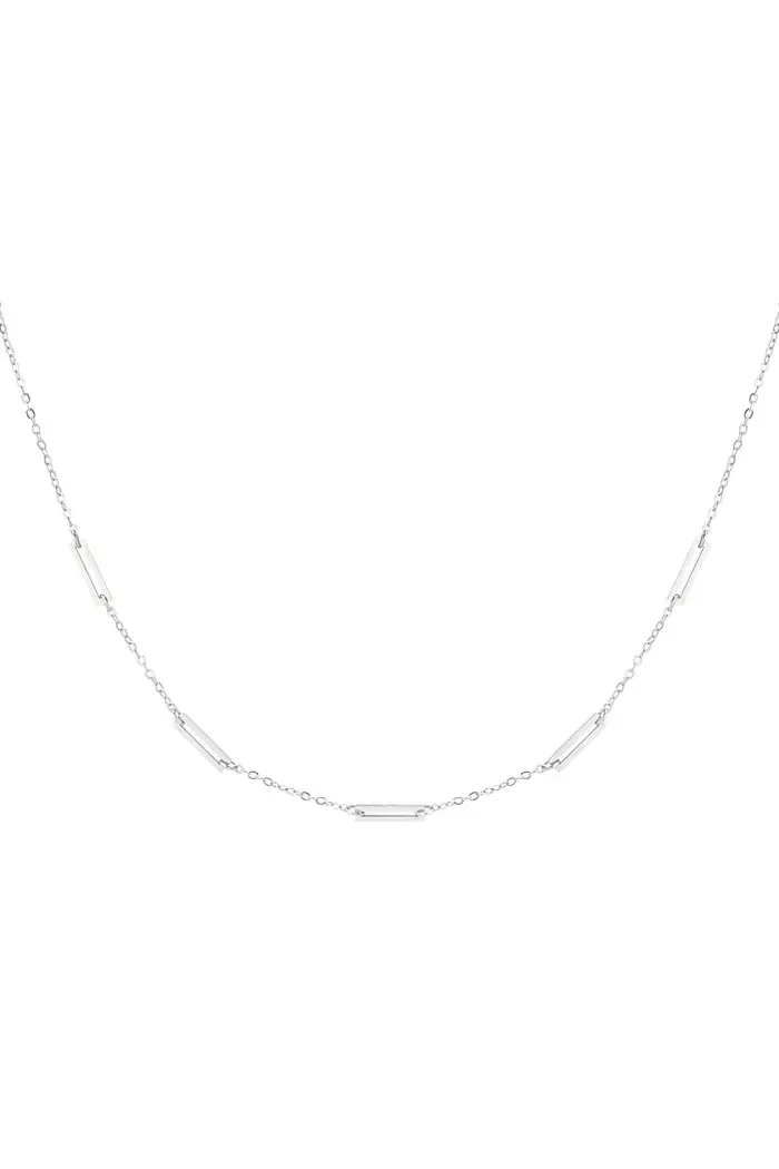 Ketting schakels - zilver