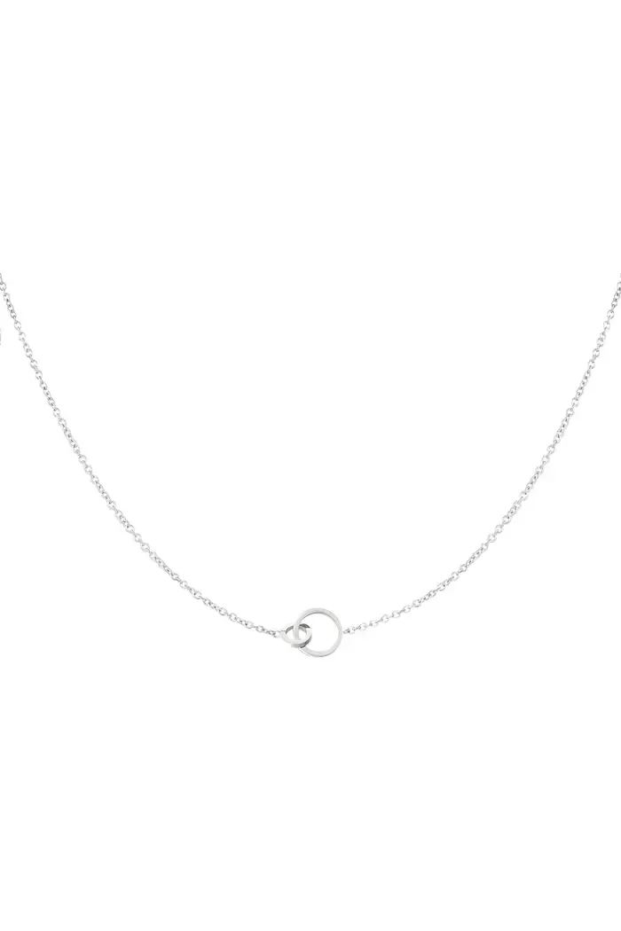 Ketting verbonden - zilver