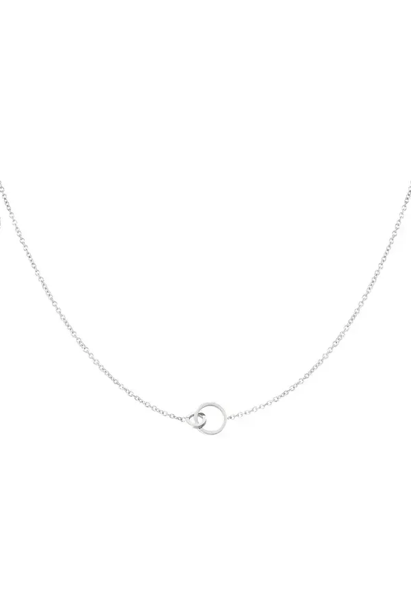 Ketting verbonden - zilver