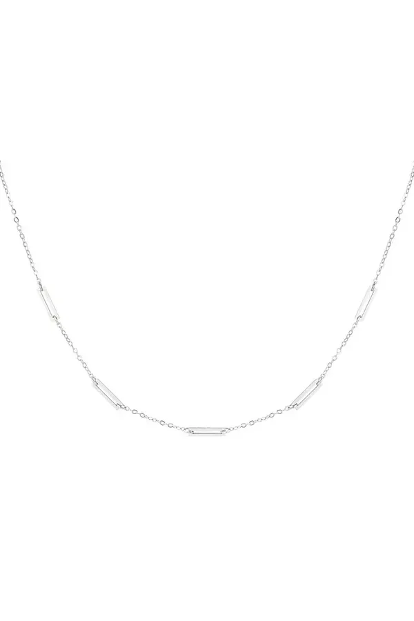 Ketting schakels - zilver