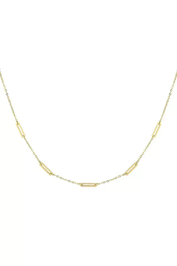 Ketting schakels - goud