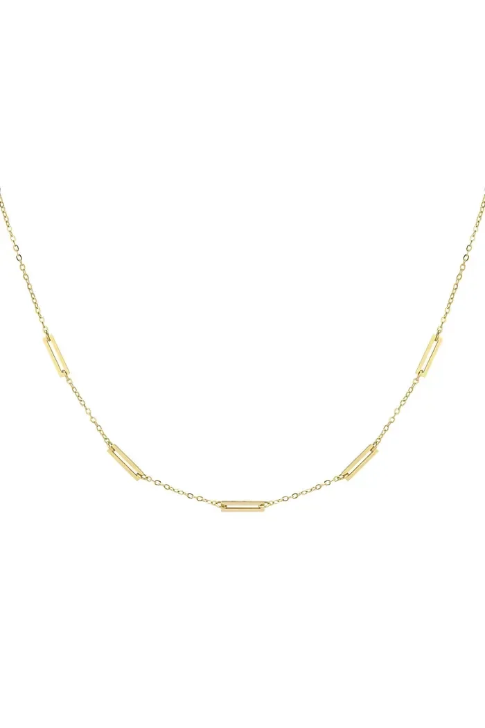 Ketting schakels - goud