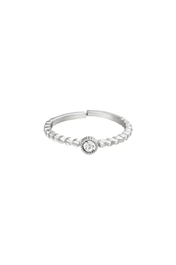 Ring parel - zilver