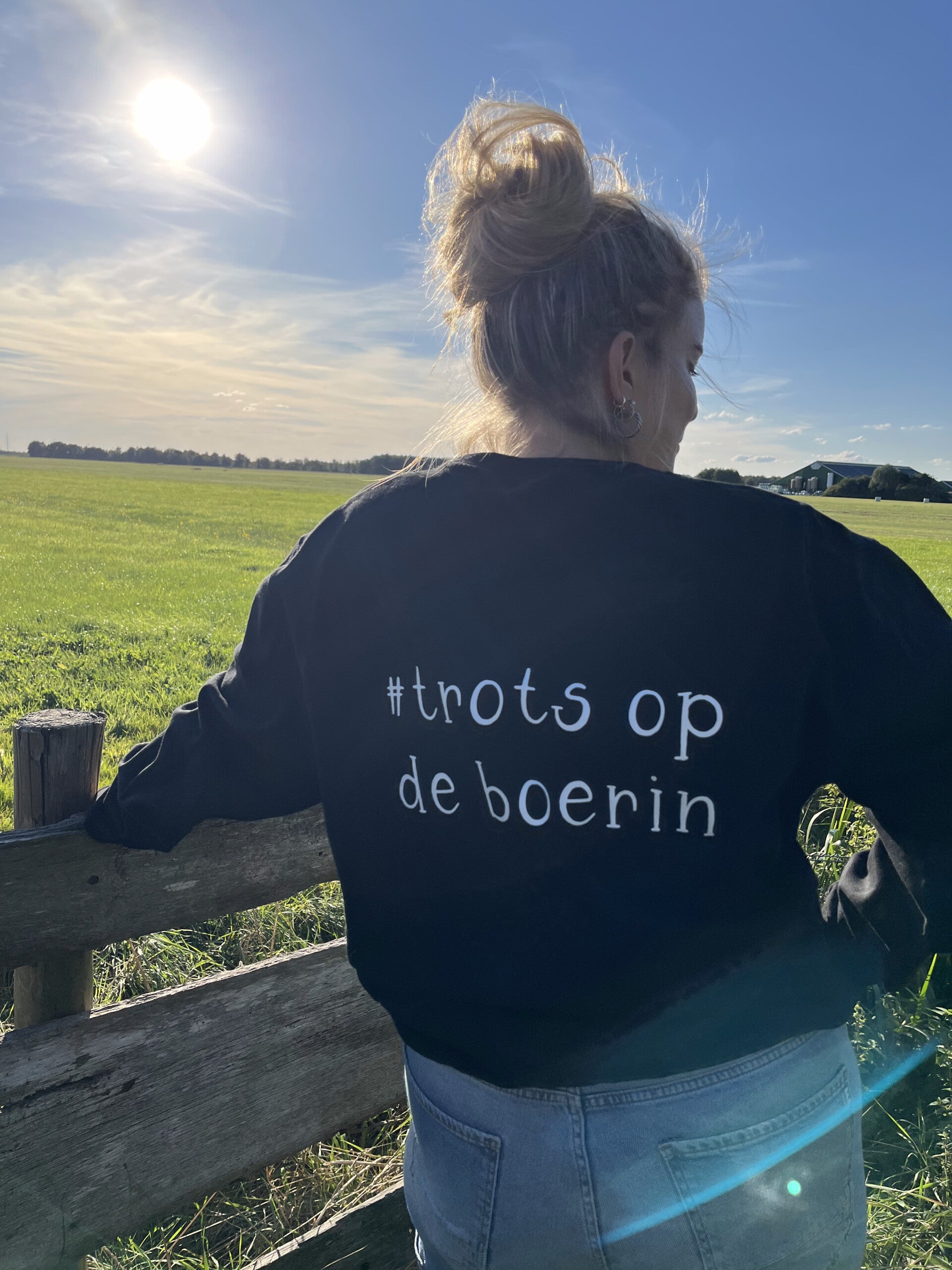 Sweater Kids #trots op de boerin