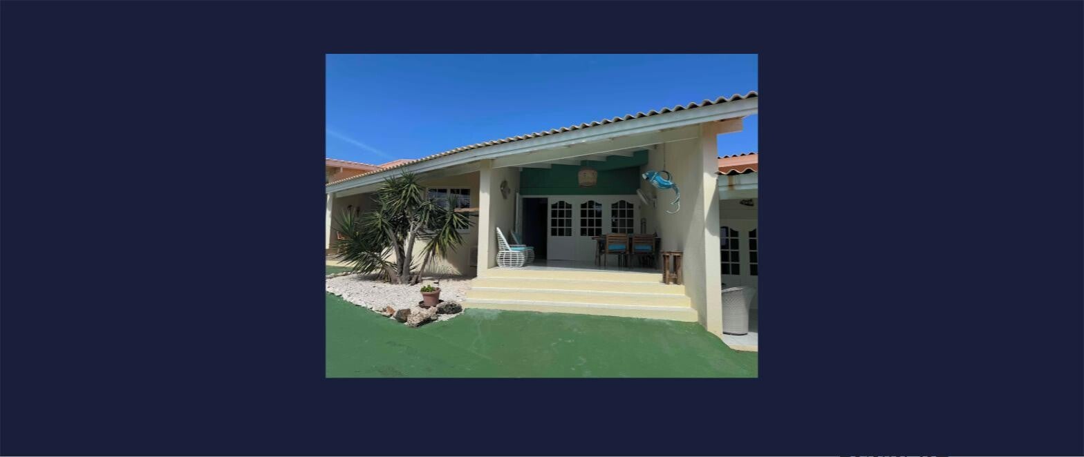 St. Catharina No. 11, tropical cottage near the resort's shared pool in Curaçao