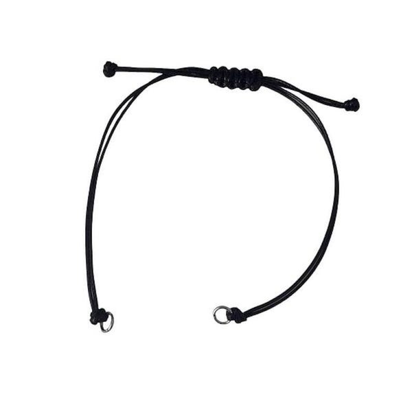Bracelet réglable en cordon ciré à personnaliser