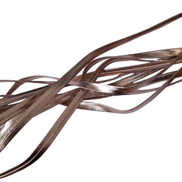 50cm cordon plat simili cuir 5mm
