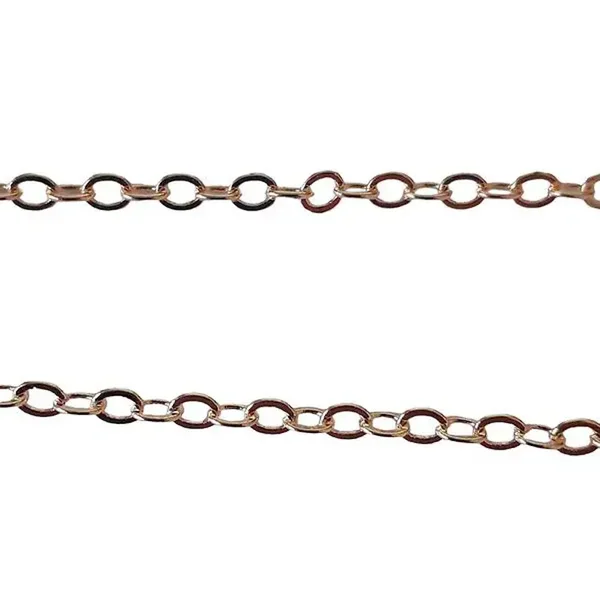 50cm de chaîne, maille forçat
