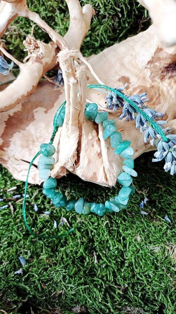 Baroque Aventurine verte