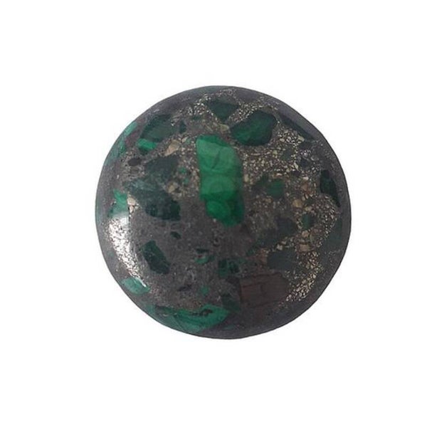 Cabochon Jaspe impérial vert
