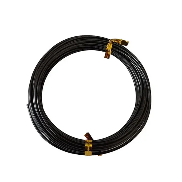 Fil aluminium 1.5mm noir
