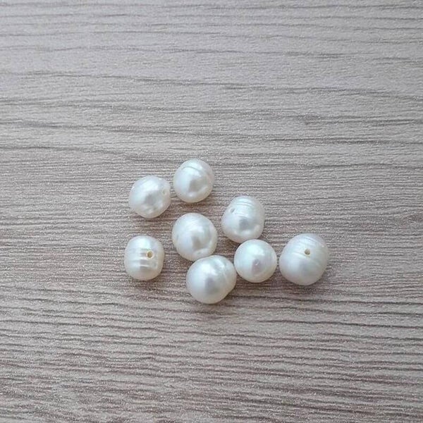 Perles de culture d'eau douce 7/8mm