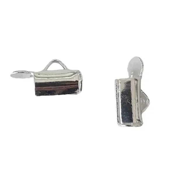 Embouts glissières Miyuki argenté