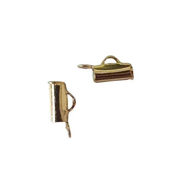 Embouts glissières Miyuki doré 7mm