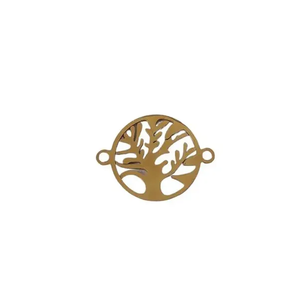 Connecteur arbre de vie, acier inoxydable