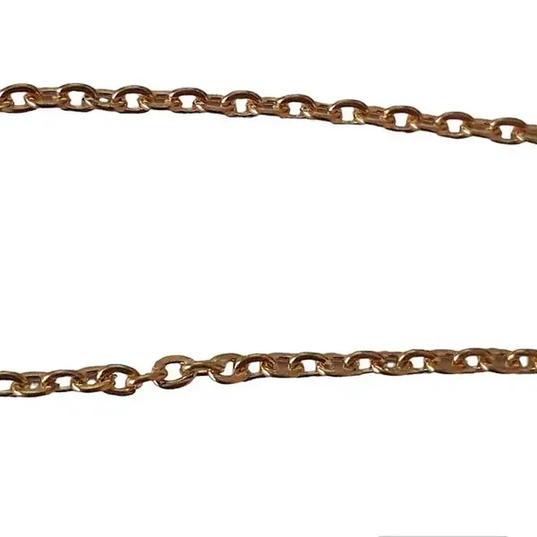 Chaîne maille forçat couleur cuivre