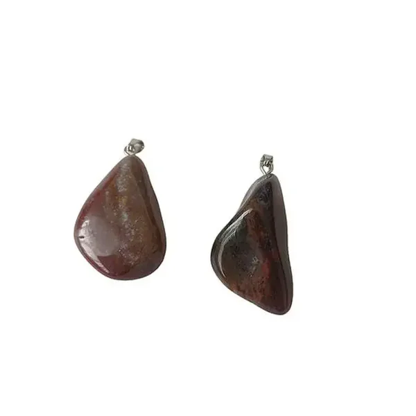 Pendentif irrégulier Agate indienne