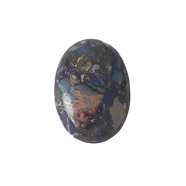 Cabochon Jaspe impérial synthétique (18x25mm)
