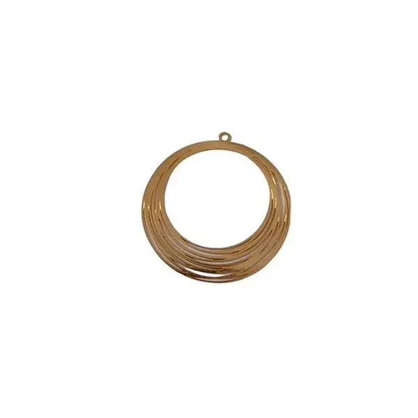 Estampe en filigramme, rond