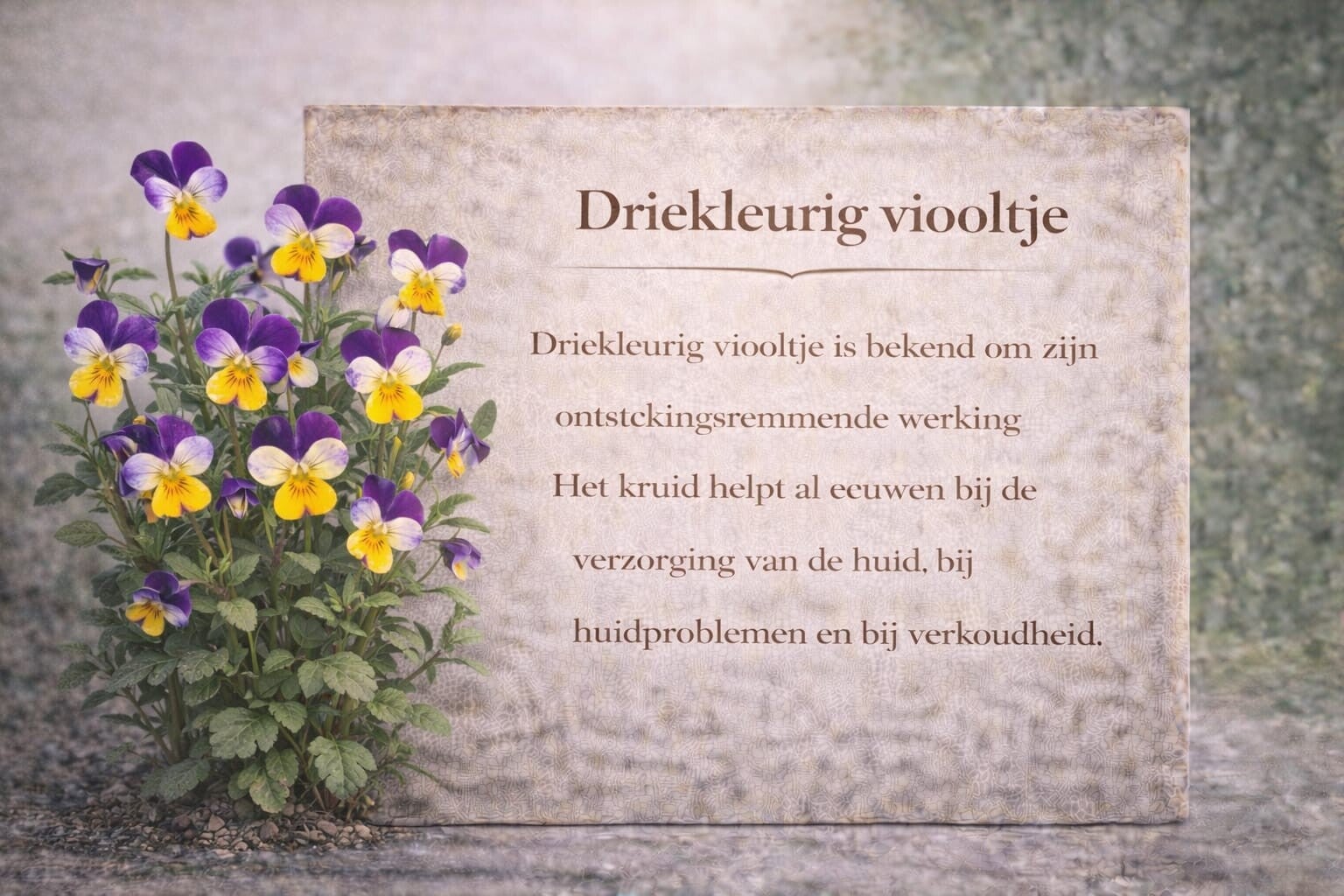 Driekleurig Viooltje