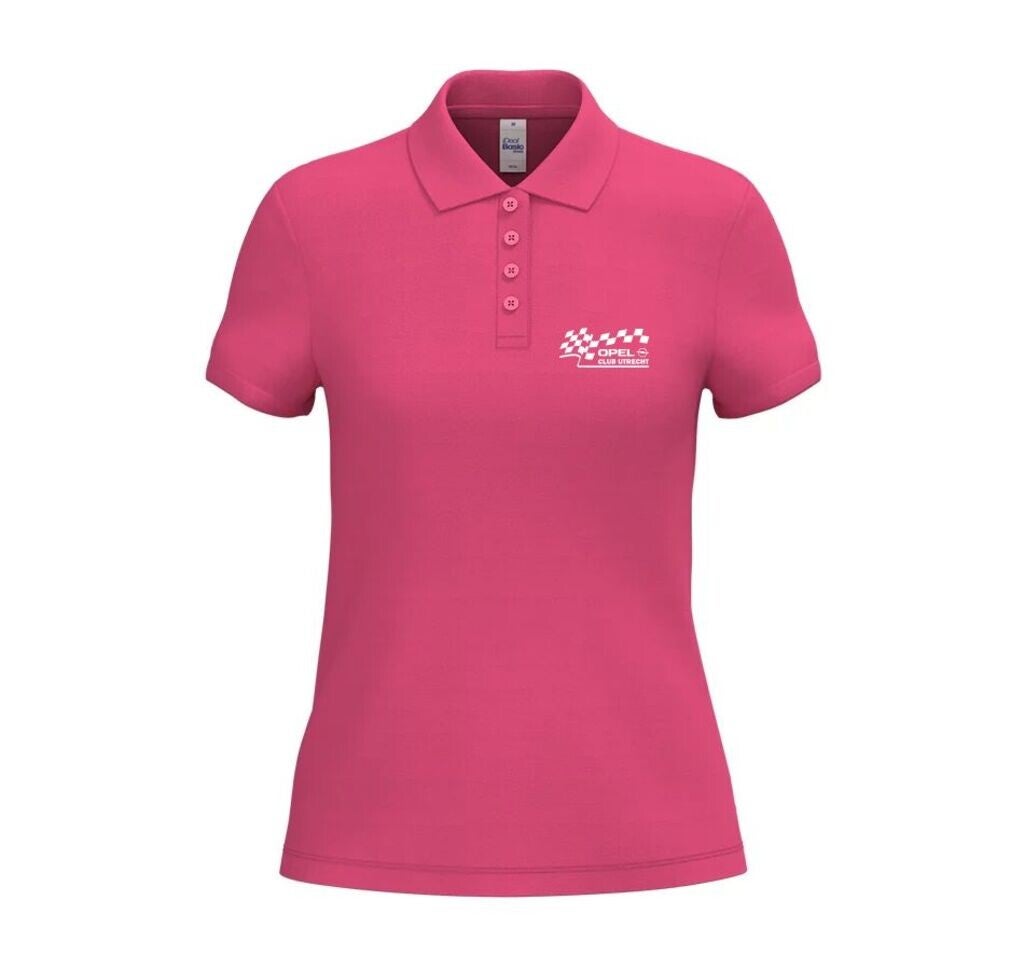 Fuchsia dames polo