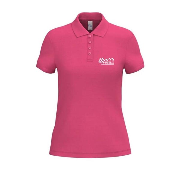 Fuchsia dames polo