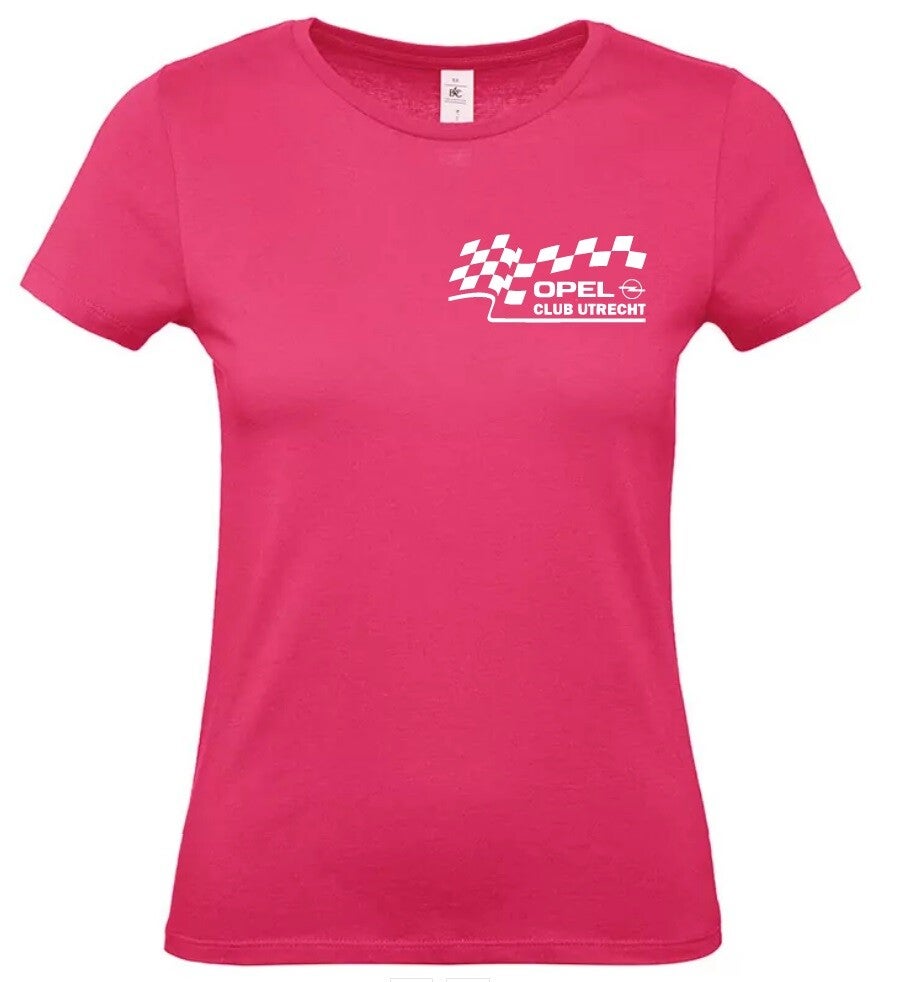 Fuchsia dames T-shirt