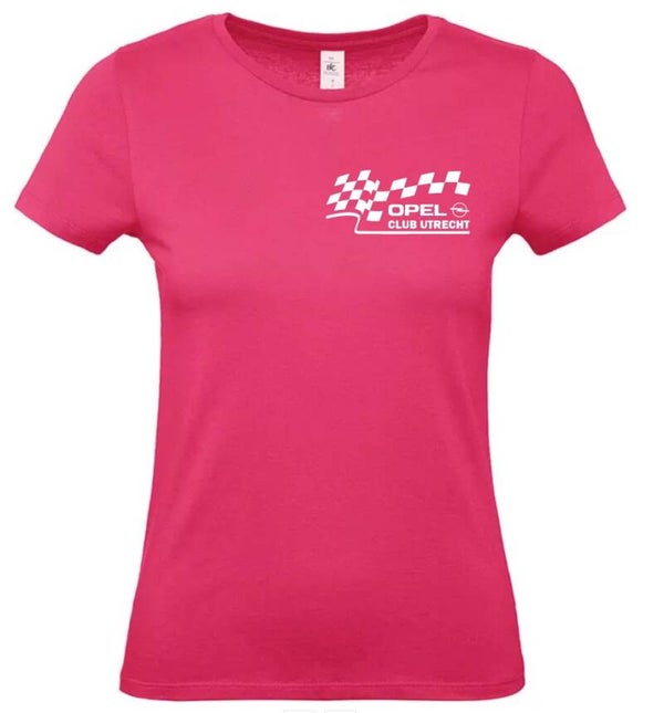 Fuchsia dames T-shirt