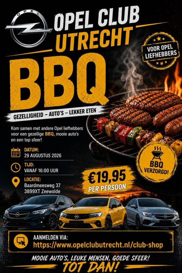 Opel Club Utrecht BBQ