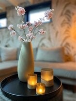 Kunstbloem Kersenbloesem 84 cm roze - EAN8505459124373