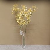 Emerald kunstbloem Tweedia spray yellow 70cm a 3 stuks - Zijde bloemen - Zijde boeket