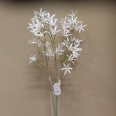 Emerald kunstbloem Tweedia spray white 70cm a 3 stuks - Zijde bloemen - Zijde boeket