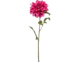 Emerald - Kunstbloem Dahlia 72cm paars - Kunstplant voor binnen EAN: 8714344386981