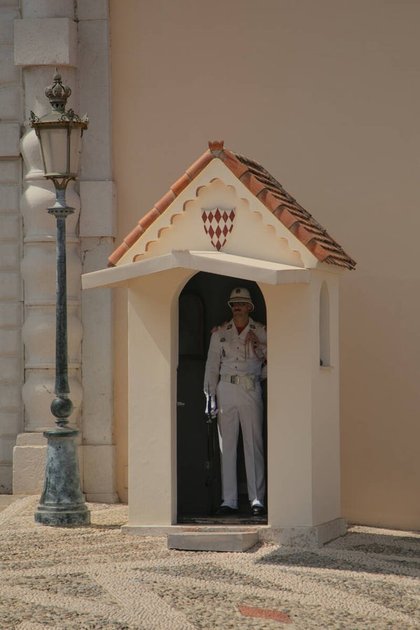 Wanddecoratie - Place du palais | Monaco