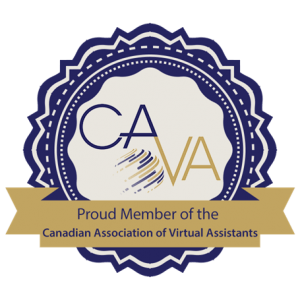 Canadian Association of Virtual Assistants emblem