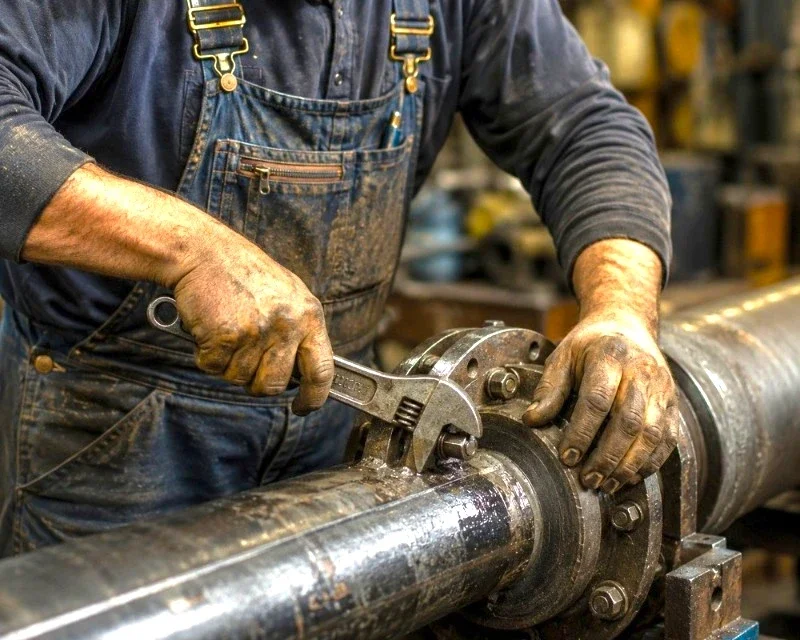 Electrician or mechanic working on wiring and components — Melissa Gorham Virtual Assistant handles back-office admin for Ontario trades contractors