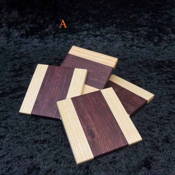 luxe onderzetter Purple Heart