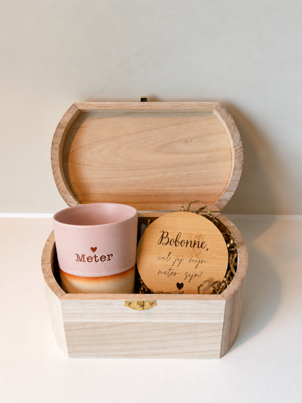 Cadeauset mok  - meter of peter