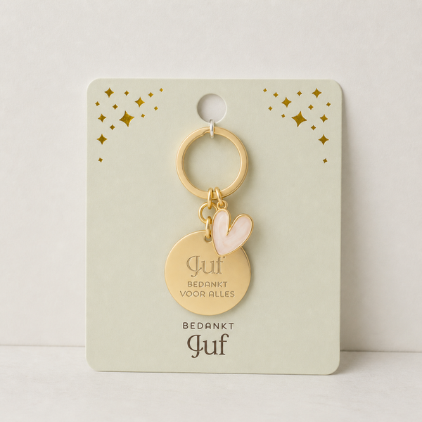 sleutelhanger juf