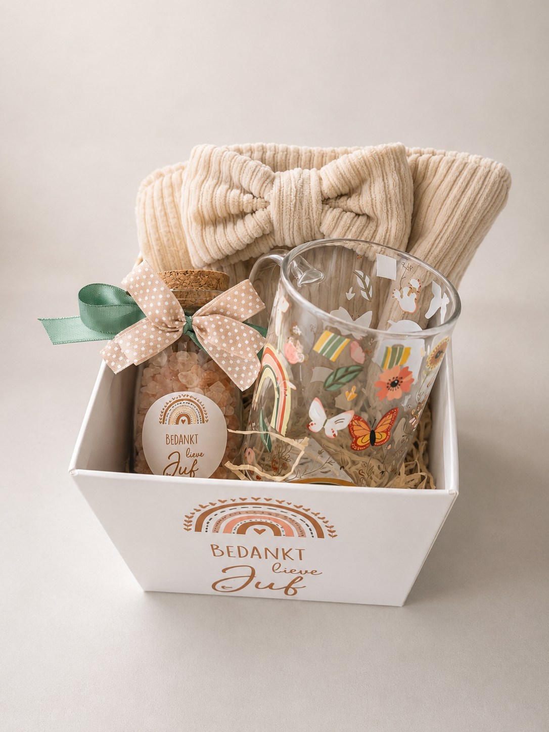 cadeauset bedanking juf