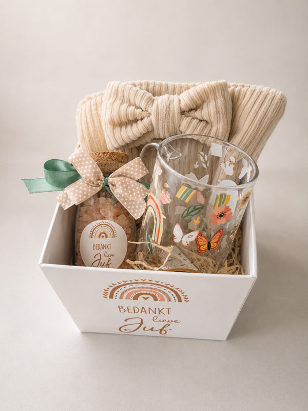 cadeauset bedanking juf