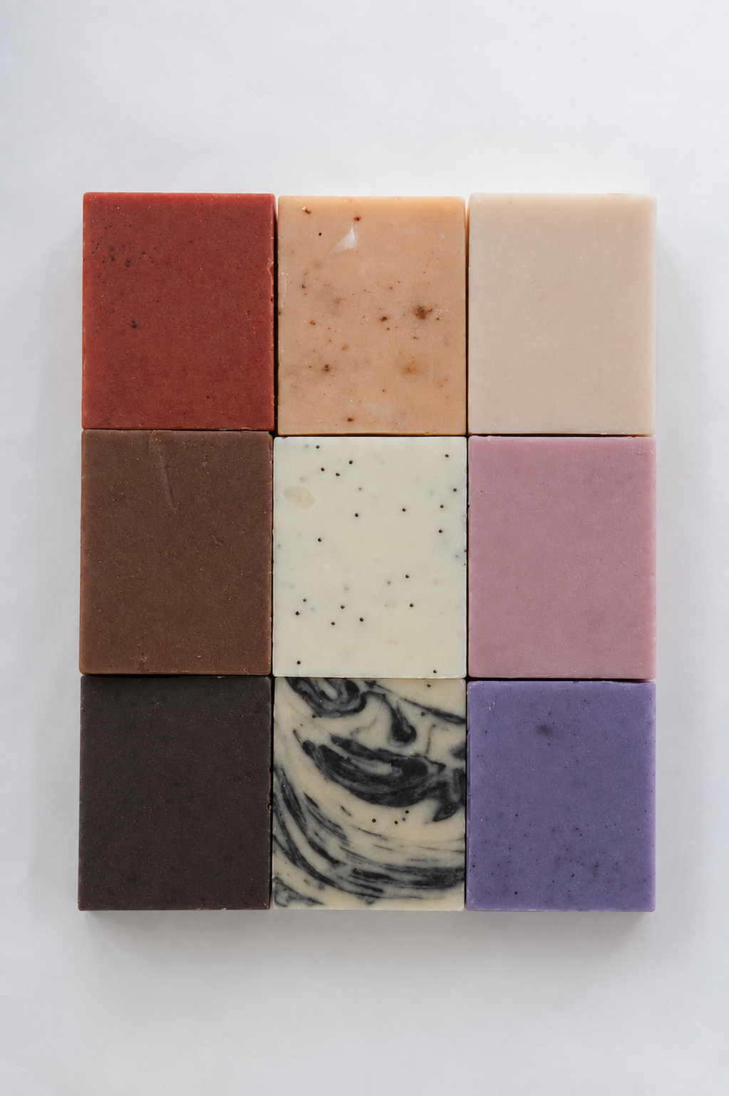 soapbars verschillende geuren en kleuren - 5 stuks