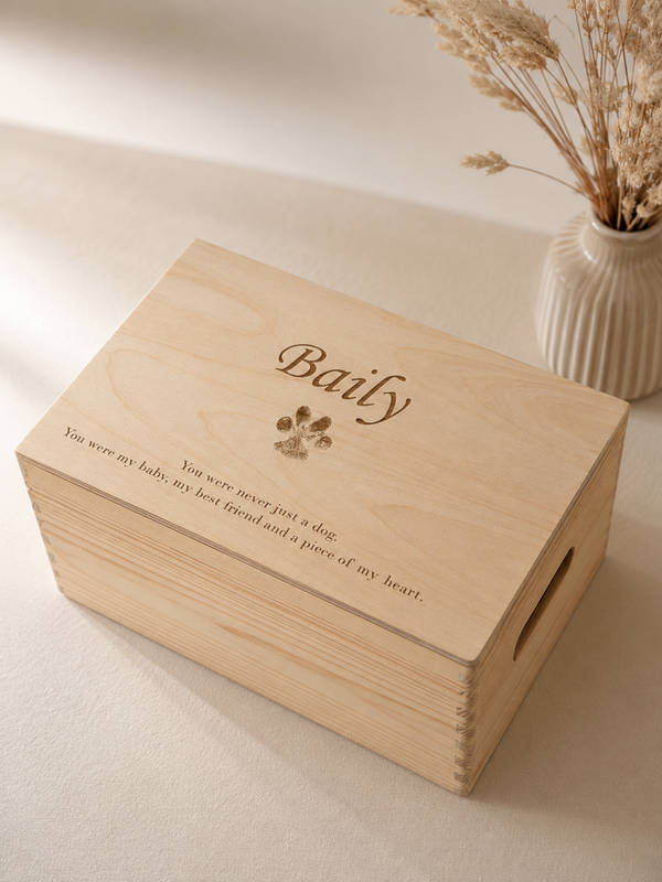 herdenkingsbox – gepersonaliseerde doos